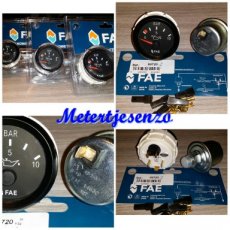 FAE oliedrukmeter 0 – 10 Bar + sensor nr1022