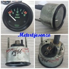 Motometer voltmeter BMW R100 52mm nr1966
