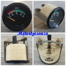 Vdo voltmeter 12v 52mm nr2026