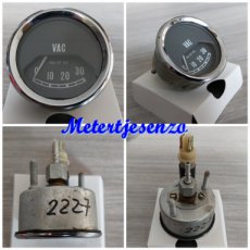 AC vacuummeter 0 – 30 ins of hg (1Bar) 52mm nr2227