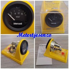 Interconti voltmeter 12Volt 52mm nr2539