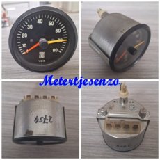 2754 Vdo toerenteller 6v en 12 volt 80mm 4 Takt – 4 6 8 cil nr2754