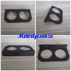 Universele meterhouder zware uitvoering 2x52mm nr2850