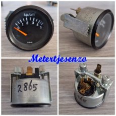 Vdo Oliedrukmeter 5Bar 12volt 52mm nr2865