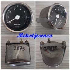 2875 Motometer Toerenteller 12 volt 80mm 4 takt – 4 6 8 cil nr2875