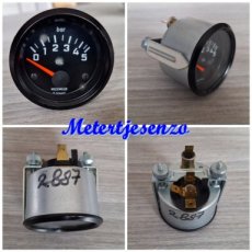 Motometer Oliedrukmeter 5Bar 12volt 52mm nr2887