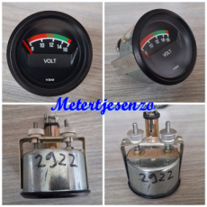 2922 Vdo Voltmeter Opel kadett c gte / rallye 12volt 52mm nr2922