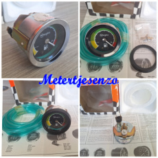 2980 Veglia Borletti Vacuummeter NOS 52mm nr2980