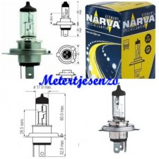 Lamp H4 24V 75/70W nr:48892