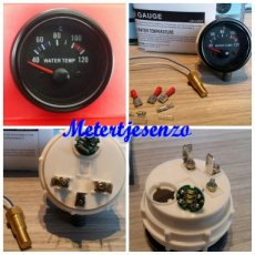 693 Retro watertemperatuurmeter “Vdo style”